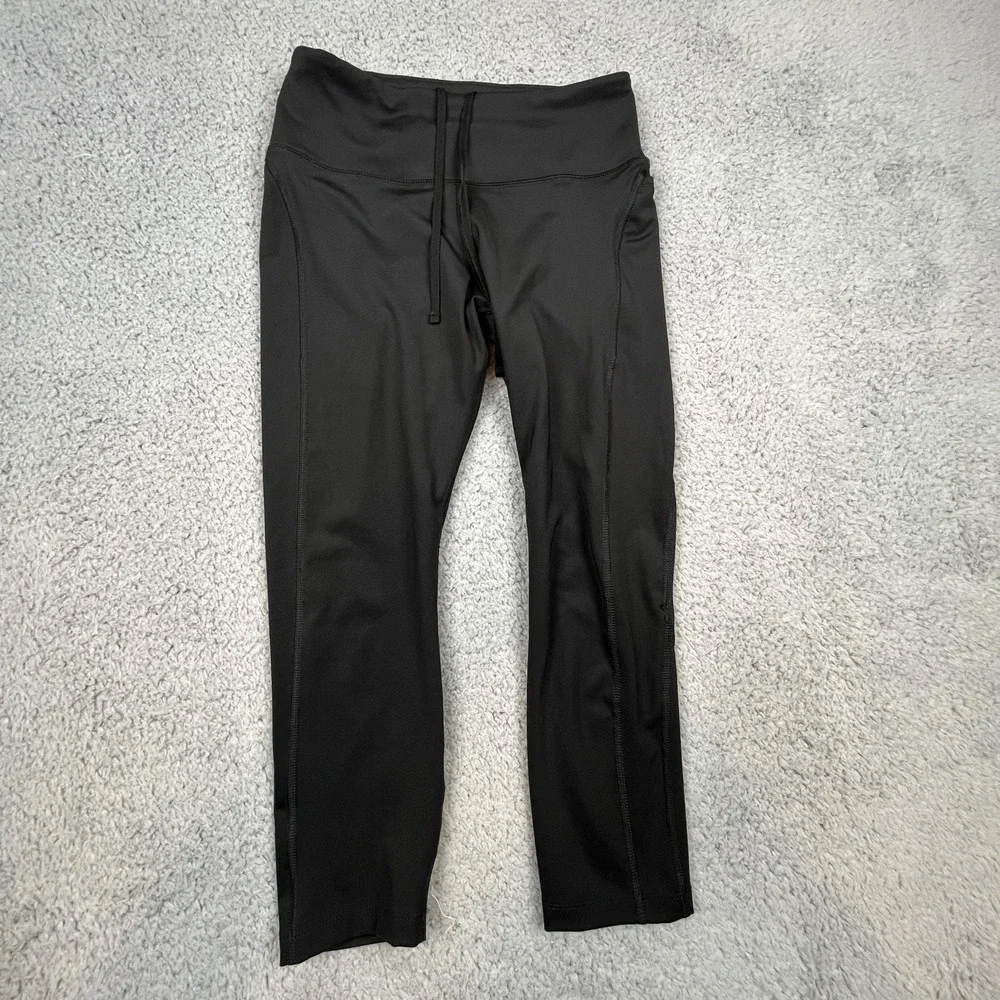 Nike Dri-FIT Running‎ Tights Pants Small Black Athletic CZ9238-010 Spandex
